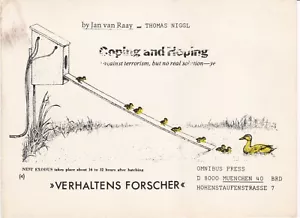 1978 LTD ED. Artist's Book COPING AND HOPING: against terrorism.... by Van Raay - Foto 1 di 4