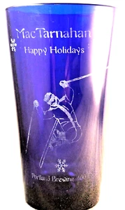 McTarnahan's Ale Portland Brewing Company Holiday Memorial Beer Glass  - Picture 1 of 9