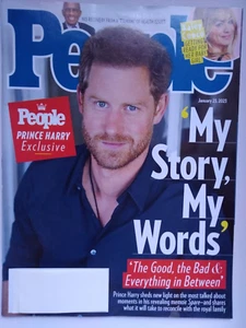 PEOPLE Magazine January 23, 2023 PRINCE HARRY Cover - Picture 1 of 1
