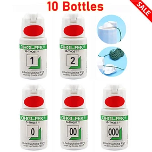 10xCIHGI-FEK G-THQST Dental Gingival Retraction Cotton Cord Packing 0 00 000 1 2 - Picture 1 of 13