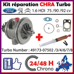 24H00 CHRA TURBO PEUGEOT 207 1.6 HDi 90cv 92cv - Bild 1 von 1
