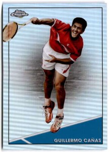 2021 Topps Chrome Refractor #92 Guillermo Canas  Tennis Trading Card 