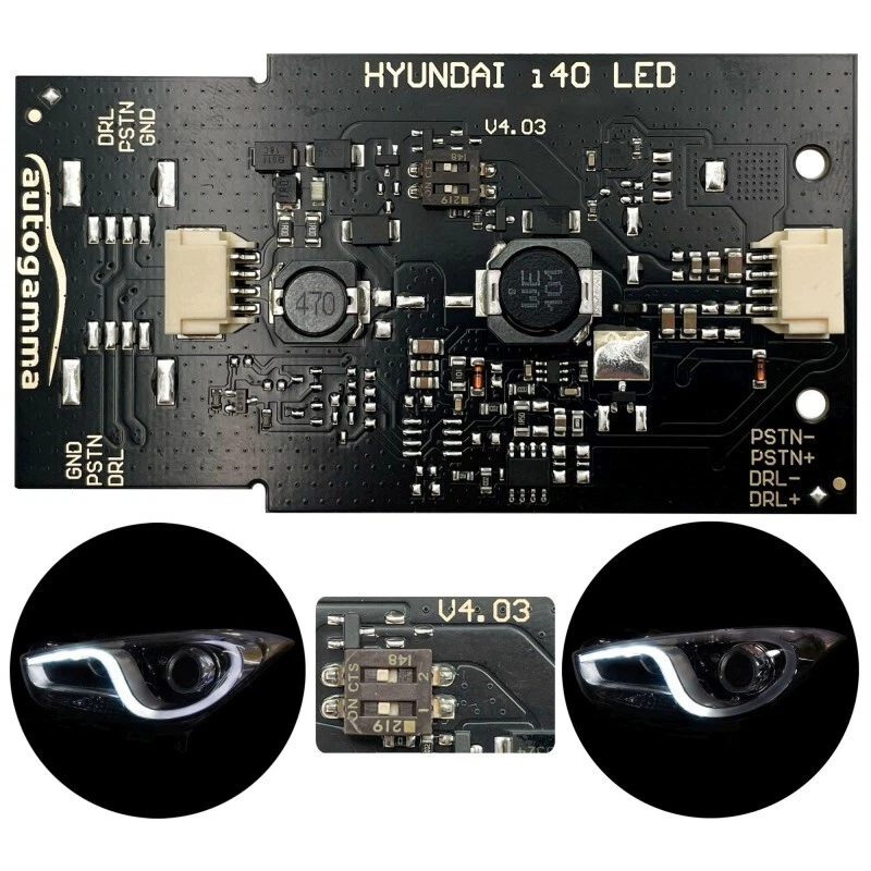 Hyundai i40 mk1 2011-2015 Phare LED Réparation Contrôle Board - Les Types (1&2) - Bild 1 von 4