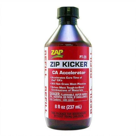 Zap PT-29 Zip Kicker CA Glue Accelerator 8 oz Refill ZAP - image 1 of 1