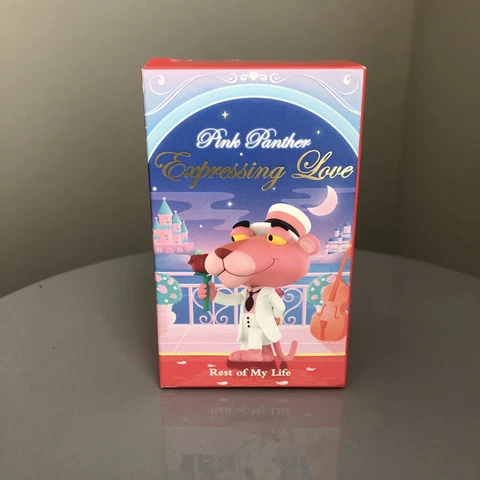 Pop Mart Pink Panther Expressing Love TOUCHING Playing Violin Mini Figure NEW Cover