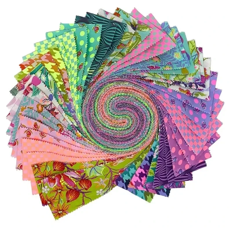 Free Spirit Untamed Tula Pink FB4DRTP Untamed Designer Roll  2 1/2" Roll - Image 1 of 1