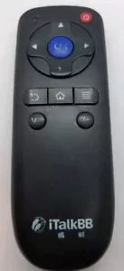 iTALK BB Internet TV Remote Control iTalkBB - Picture 1 of 3