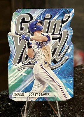 2024 Topps Stadium Club COREY SEAGER Goin' Yard Die-Cut GY-25 Texas Rangers - Image 1 of 2