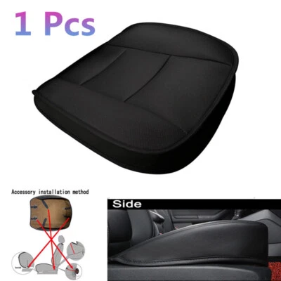 Car Front Seat Cover PU Leather Cars Seat Cushion Automobiles Seat Protector Pad - Image 1 of 4