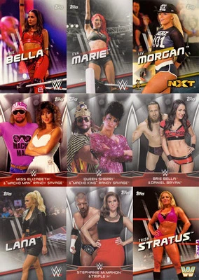 2016 Topps WWE DIVAS Revolution Wrestling Cards, Base & Inserts! U PICK - Image 1 of 2