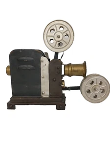 Vintage Style Metal Reel to Reel Movie Projector Prop Decor Statue - Picture 1 of 10