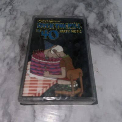 Used Cassette Tape ~ Drew's Famous Over The Hill at 40 Party Music - Image 1 of 3