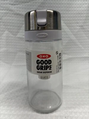 OXO Good Grips Sugar Dispenser Clear BPA-Free Plastic with Pour Spout - Image 1 of 4