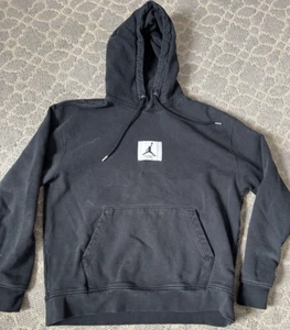 Nike Jordan Essentials Men's Statement Hoodie Black Large - Picture 1 of 7