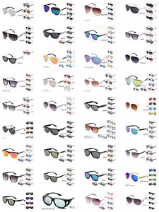 Occhiali da sole all'ingrosso metallo e plastica moda classica sfusi 12-120 paia per uomo - Foto 1 di 23