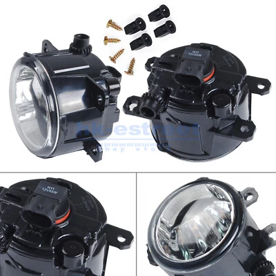 Pair H11 Bumper Fog Light Lamp For Honda Pilot 2012-2017 Replacement Clear Lens Foto 1 de 4