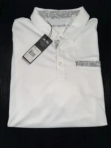 adidas Herren Poloshirt Golf Größe M weiß grau ClimaChill kurzarm - Bild 1 von 4