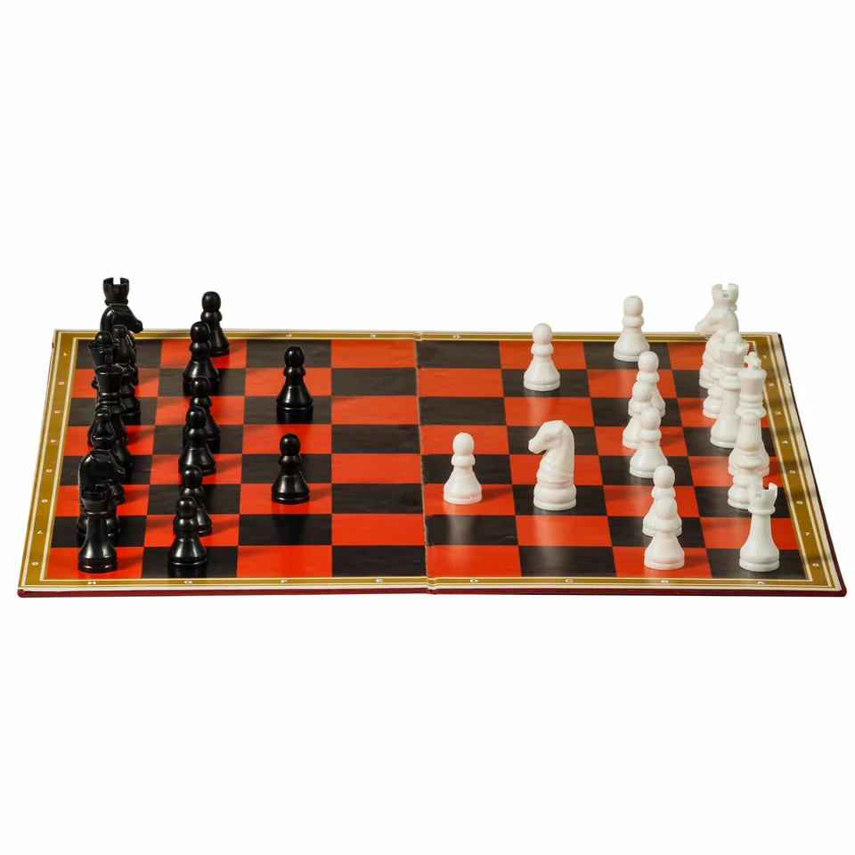 Schylling Chess & Checkers 2 in 1 Game Set
