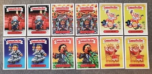 2021 Garbage Pail Kids Gamestonk 12 Sticker Set Bernie Sanders Elon Musk A Bomb - Picture 1 of 12