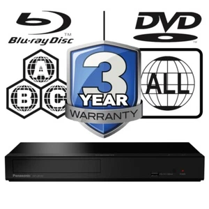 Panasonic Blu-ray Player DP-UB159EB-K All Zone Code Free MultiRegion 4K UHD - Picture 1 of 5