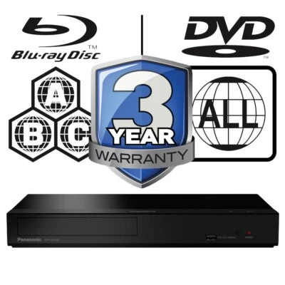 Panasonic Blu-ray Player DP-UB150 All Zone Code Free MultiRegion Native 4K UHD - Image 1 of 4