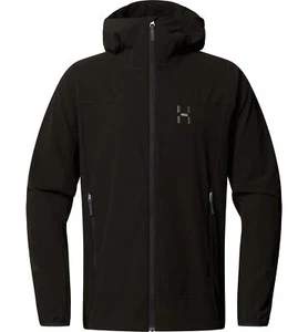 Haglöfs Rosson Softshell Hood Men Black - Bild 1 von 2
