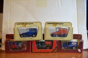 5 Different Matchbox Models of Yesteryear All in Their Original Boxes Excellent - Picture 1 of 24