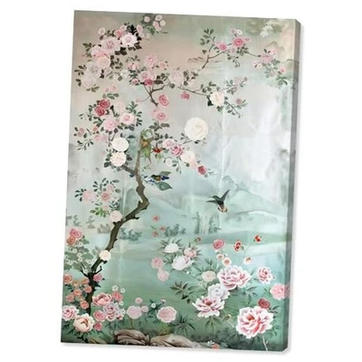 Arte Remedio María Antonietas Dormitorio 36"L x 24"W Galería Envuelto Lienzo Foto 1 de 4