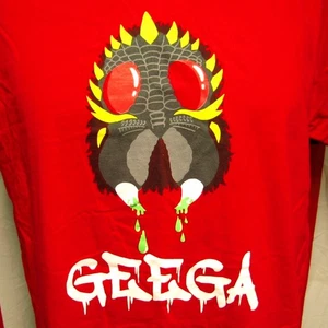 GEEGA horror insect graphic T shirt alien mandibles sci-fi monster band tee XL - Picture 1 of 2
