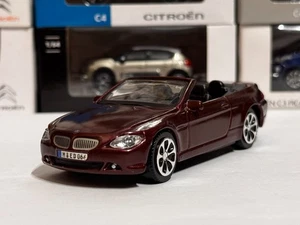 Bburago Street Fire - BMW Serie 6 Convertible (E64) PÚRPURA - 1/43 Coche de Juguete Suelto - Imagen 1 de 8