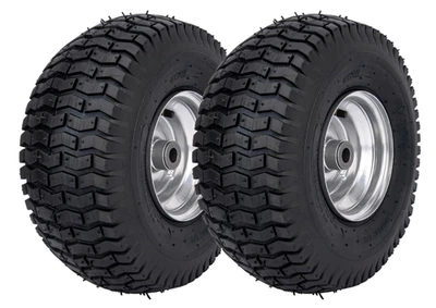 15x6.00-6" Front Tire & Wheel Assembly for John Deere, Craftsman Riding Mowers - Image 1 of 4