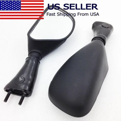 Par de espejos retrovisores para Kawasaki Ninja ZX6R 1998-02/ZX9R 1998-03/650R 06-08 Foto 1 de 4