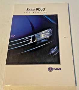 Brochure de Vente SAAB 9000 Forme & Fonction - 1993 - En Français. - Picture 1 of 10