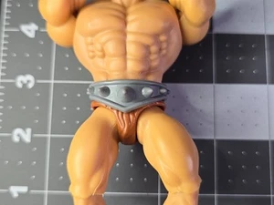 Master of the Universe Origins custom figure fodder gray spiked BELT accessory - Picture 1 of 5