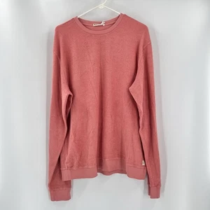 Marine Lagenlook Vintage Frottee Rundhalsausschnitt Rosette Pullover Large - Bild 1 von 8