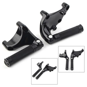 -Kit für Beifahrer hinten passend für Harley SuperLow XL883L XL1200T 2014-21 - Picture 1 of 7