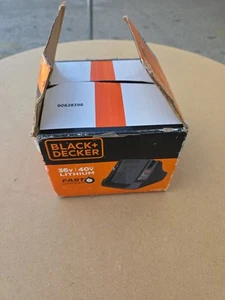 BLACK+DECKER 40V MAX* Battery Fast Charger (LCS40) lithium Ion New Open Box.  - Picture 1 of 13