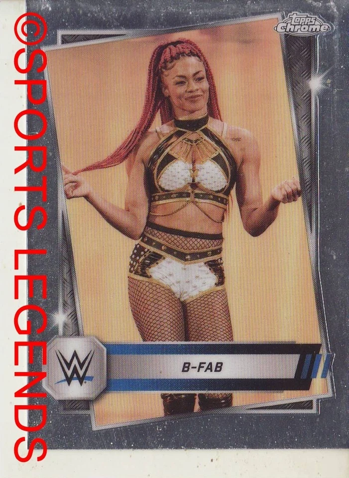 2025 Chrome WWE #67 B-Fab - Image 1 of 1