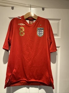 England 2006/08 Away Shirt - Adults Large No.8 Lampard - Picture 1 of 16