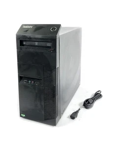 Lenovo ThinkCentre M78 Midtower AMD PRO A4-5300 3.4GHz 250GB HDD 4GB RAM DVD-R - Picture 1 of 6