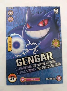 CARD POKEMON MASTER JOURNEYS Foil 3R #E37 GENGAR Kanto TCG Peru Edition 2023 - Picture 1 of 2
