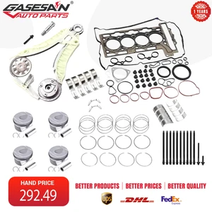 N14B16 1.6T Engine Rebuild Kit Piston Timing Chain For BMW Mini Cooper S R55 R59 - Picture 1 of 13