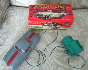 VINTAGE MARX MERCEDES-BENZ REMOTE CONTROL BATTERY OPERATED WITH ORIGINAL BOX - Picture 1 of 2