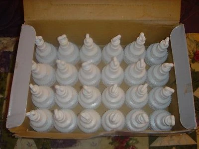 24 New Plastic Wedding Cake Bubble Bottles-2 dozen .5oz FREE SHIPPING - Image 1 of 3