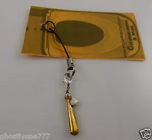 Charm mazza da baseball e palla cellulare o borsa - Foto 1 di 2