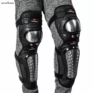 Rodilleras protectoras para motocicletas WOSAWE engranaje espinilla armadura protectores para motocicletas - Imagen 1 de 21
