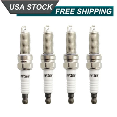 4 x Iridium Spark Plugs for Mercedes-Benz SLK300 2009-11 Hyundai 	Elantra - Imagem 1 de 4