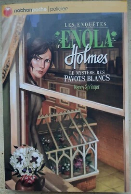 Les enquêtes d'Elona Holmes Le mystère des pavots blancs Nancy SPRINGER - Photo 1/2