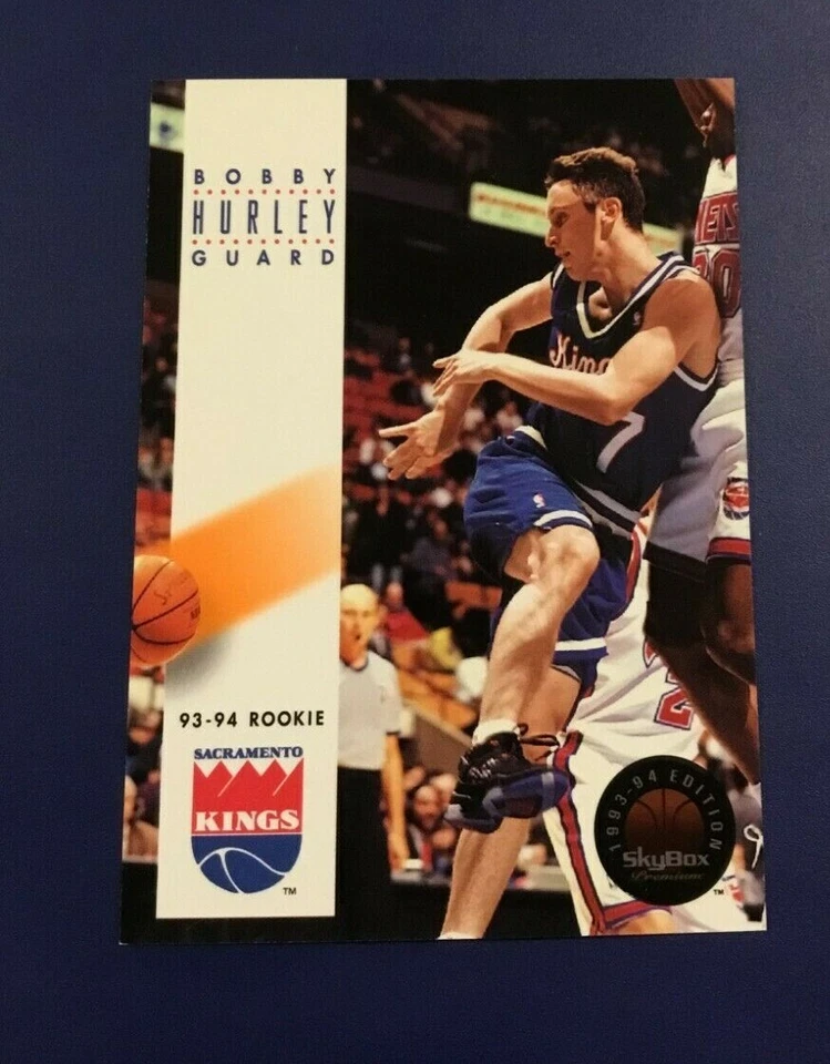 1993-94 Skybox Premium # 274 BOBBY HURLEY ROOKIE RC Sacramento Kings DUKE !  Foto 1 de 1