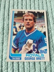1982 Topps #200 GEORGE BRETT Kansas City Royals NM      Combined Shipping